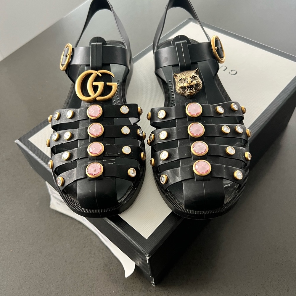Gucci Jelly Sandals